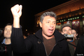 Борис Немцов на Триумфальной 31 октября. Фото Л.Барковой/Грани.Ру