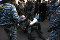 Задержание на ноябрьском шествии в Москве. Фото Евгении Михеевой/Грани.Ру