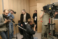 20 октября 2003 г. Последняя перед арестом пресс-конференция в здании ЮКОСа на Павелецкой. Фото Дмитрия Борко