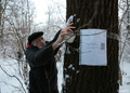 Андрей Маргулев на сходе в защиту Химкинского леса. Фото Л.Барковой/Грани.Ру