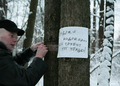 Сход в защиту Химкинского леса. Фото Л.Барковой/Грани.Ру
