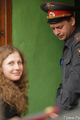 Марию Алехину привезли в суд. Фото Вероники Максимюк/Грани.Ру