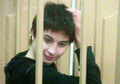 Александра Духанина в зале суда. Фото Петра Верзилова