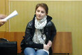 Александра Духанина в суде 1 ноября 2012 г. Фото Дмитрия Борко