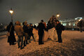 Акция "Happy New Riot" на Болотной площади. Фото из фейсбука Олега Васильева (@grey.violet)