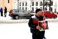 Пикет в Киеве памяти Александра Долматова. Фото Дженни Курпен
