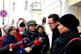 Пикет в Киеве памяти Александра Долматова. Фото Алексея Девяткина