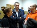 Алексей Навальный посетил суд в один из дней. Фото Дмитрия Борко/Грани.ру