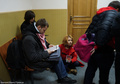 Удел пришедших поддержать узников - постоянное ожидание в душном коридоре. Фото Дмитрия Борко/Грани.ру