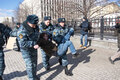 Задержание на пикете у ФСИН. Фото Ю.Тимофеева/Грани.Ру