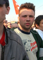 Илья Гущин на Болотной. Кадр видеосъемки