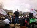 Константин Янкаускас на митинге против реконструкции Ленинского проспекта. Фото Людмилы Барковой/Грани.Ру