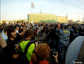 Андрей Барабанов на Болотной площади. Кадр Грани-ТВ