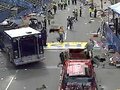 Взрыв в Бостоне. Кадр прямой трансляции CBS