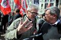 Шествие левых сил 1 мая 2013 года. Эдуард Лимонов и Виктор Анпилов. Фото Л.Барковой/Грани.Ру