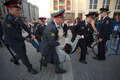 Задержание на акции "Смерть кремлевским оккупантам". Фото Ю.Тимофеева/Грани.Ру