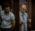 Сергей Кривов (справа) и Ярослав Белоусов в суде. Фото Александра Барошина