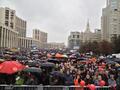 Митинг-концерт в поддержку Навального на проспекте Сахарова. Фото из твиттера @katya_abay