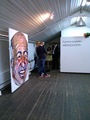 Портрет Бориса Березовского на выставке Лусинэ Джанян "Монологи" в Зверевском центре в Москве
