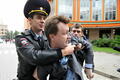 Акция ЛГБТ у оргкомитета Олимпиады. Фото Л. Барковой/Грани.Ру