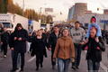 Бирюлевский погром: шествие к овощебазе. Фото Людмилы Барковой/Грани.Ру