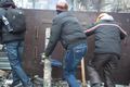 Утро на баррикадах у стадиона "Динамо". Киев, 21 января. Фото Юрия Тимофеева