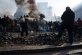 Майдан готовится к новому штурму 19 февраля. Фото Дмитрия Борко