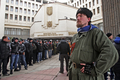 Участники митинга у здания Верховного совета Крыма в Симферополе. Фото: Тарас Литвиненко/РИА Новости