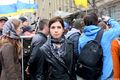Надежда Толоконникова на Марше мира. Фото: Е.Михеева/Грани.Ру