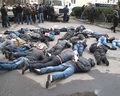 Задержание сепаратистов в Харькове. Фото пресс-службы МВД Украины.