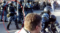 Избиение Гаскарова. Кадр видеозаписи с канала Youtube