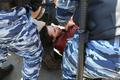 Задержание Никс Нэмени на "Радужном митинге". Фото Евгении Михеевой/Грани.Ру