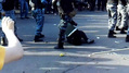 Эпизод избиения Гаскарова 6 мая 2012. Кадр видеозаписи.