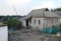 Разрушения в селе Степановка. Фото пресс-центра АТО