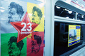 Антивоенная акция в питерском метро. Фото: vk.com/Война войне