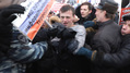 Задержание хулигана на Марше Немцова. Фото: Дмитрий Борко/Грани.Ру