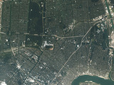 Новый Орлеан - снимок из космоса