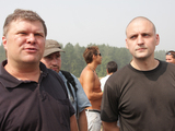 Сергей Удальцов и Сергей Митрохин. Фото Л.Барковой