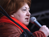 Валентина Мельникова на митинге 16 апреля. Фото Е.Михеевой/Грани.Ру