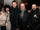 Алексей Навальной с женой, Олегом Кашиным и Ильей Пономаревым. Фото Константина Рубахина