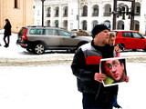 Пикет в Киеве памяти Александра Долматова. Фото Дженни Курпен