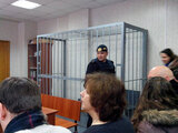 В зале суда перед началом слушаний по делу Магнитского - Браудера. Фото Юрия Тимофеева/Грани.Ру