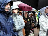 Митинг ученых в Новопушкинском сквере. Фото Л.Барковой/Грани.Ру