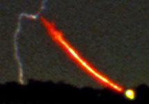 Шаровая молния. Фото с сайта www.physicsweb.org