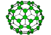 Фуллерены - практически сферические углеродные молекулы, состоящие из десятков атомов