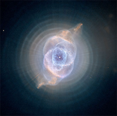 Туманность NGC 6543. Фото NASA, ESA, HEIC и The Hubble Heritage Team (STScI/AURA)
