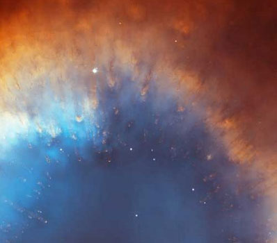 NGG 7293. Детали. Фото NASA / NOAO / ESA / The Hubble Helix Nebula Team / M. Meixner (STScI) / T.A. Rector (NRAO)