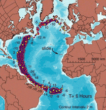 Схема развития цунами с сайта www.underreported.com