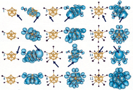 Суператомы алюминия. Иллюстрация с сайта www.sciencemag.org