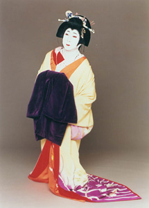 Накамура Гандзиро III в роли гейши. Фото с сайта www.chekhovfest.ru
